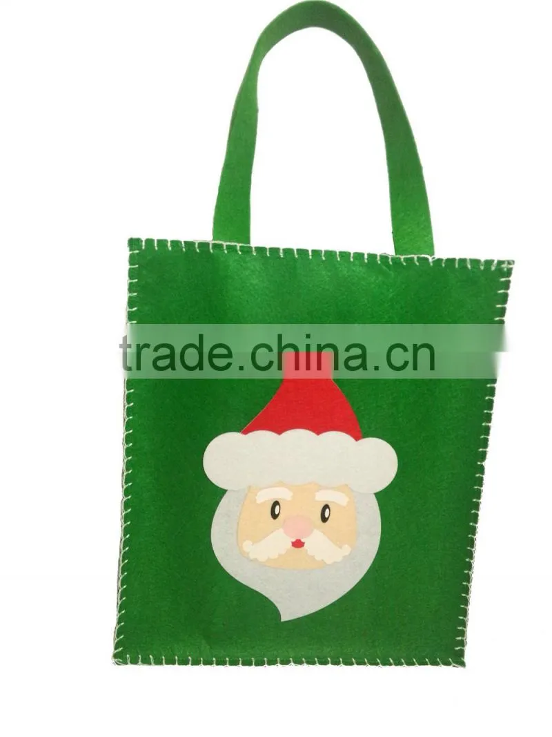 Hot-sale portable Christmas elf decorative grocery bag