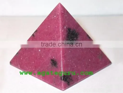 Purple flourite pyramids : Wholesale Pyramids Khambhat Supplier