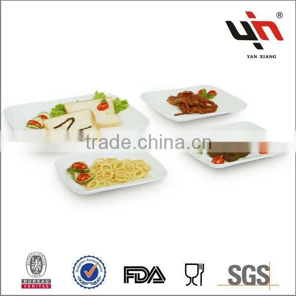 White Ceramic Promotional Plate