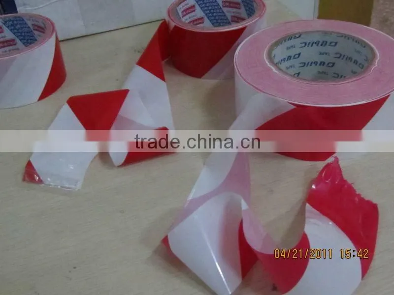 Double side print safety tape warning tape barrier tape