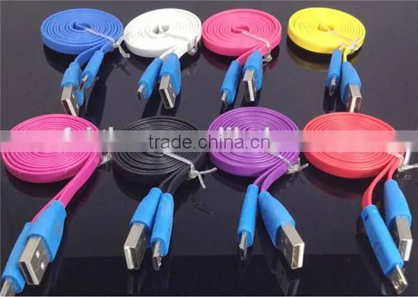 Fashionable hot selling usb data cable for mobile phones