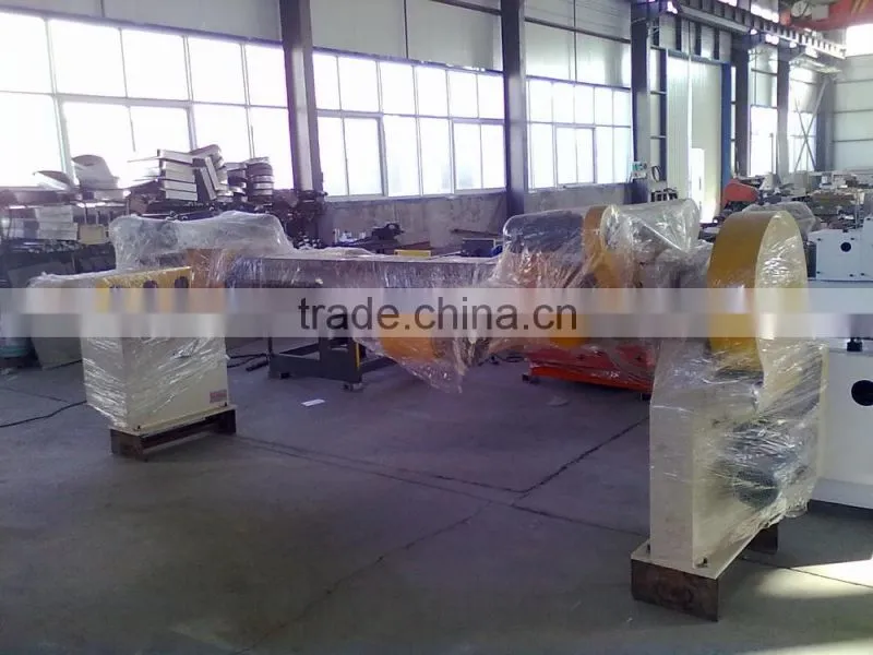 Selling hydraulic shatless mill roll stand/corrugated carton box machine
