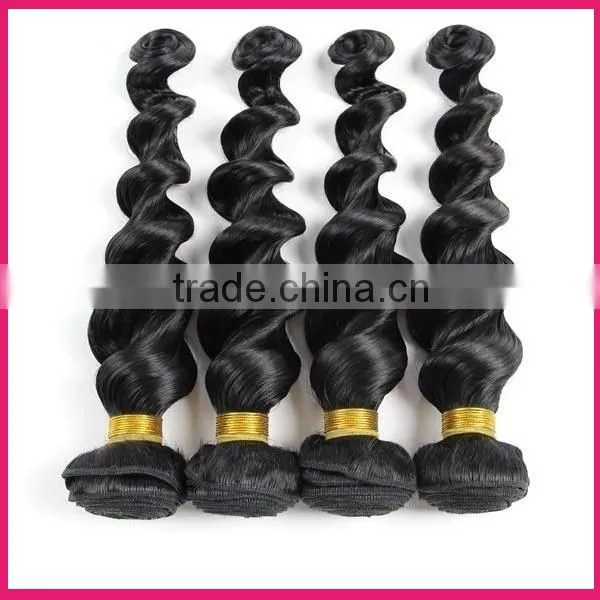 No chemical Top sell 7A virgin Indian loose body wave human hair unprocessed for black women