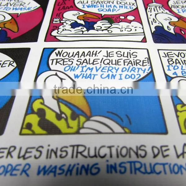 Lovely Cartoon Soft Material Labels For Garment