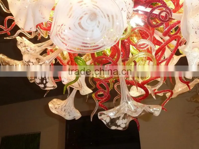 blown art glass chandelier xo--20141007 Hand-blown glass Chandelier morden chandelier