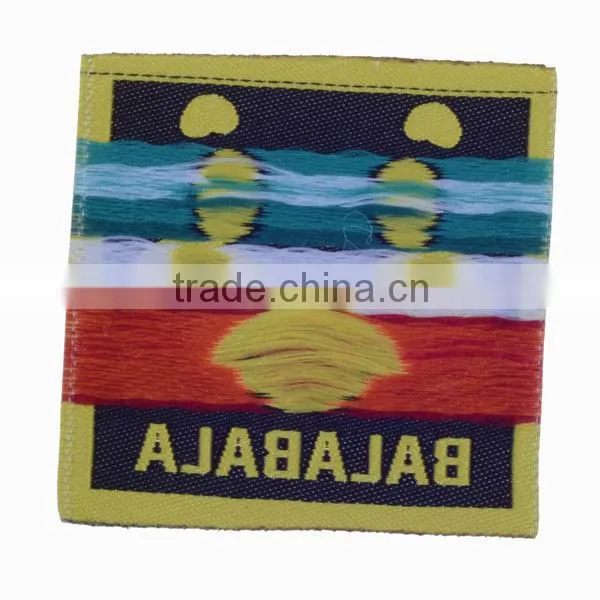 High density woven clothing label manufacturer