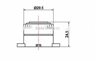 FBPB2925 hot sale China buzzer factory piezo buzzer 29*25 (FBELE)