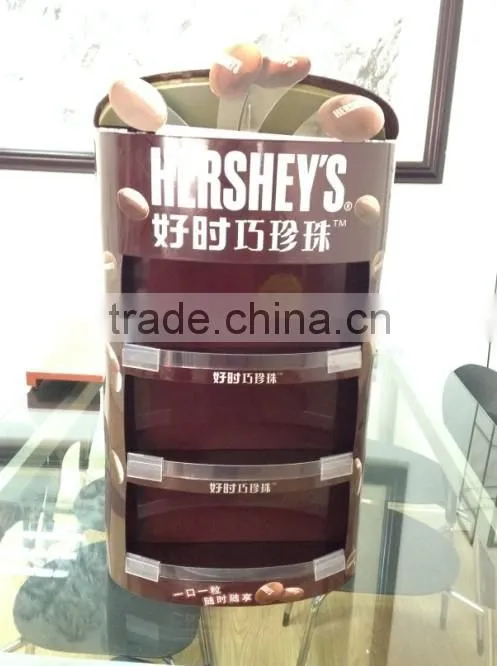 modern acrylic displays/acrylic shelf for food/display stand for selling