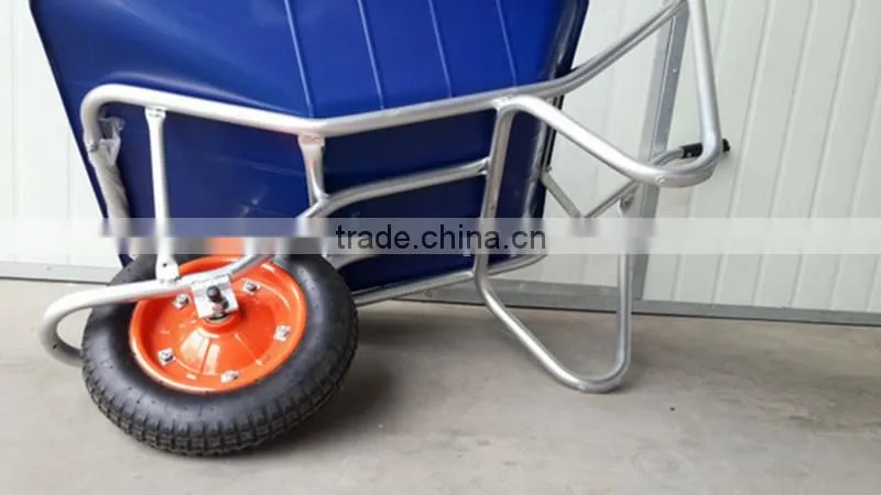 WB1208, 47L Japanese market high quality alloy construction concrete wheelbarrow, Japanese wheelbarrow