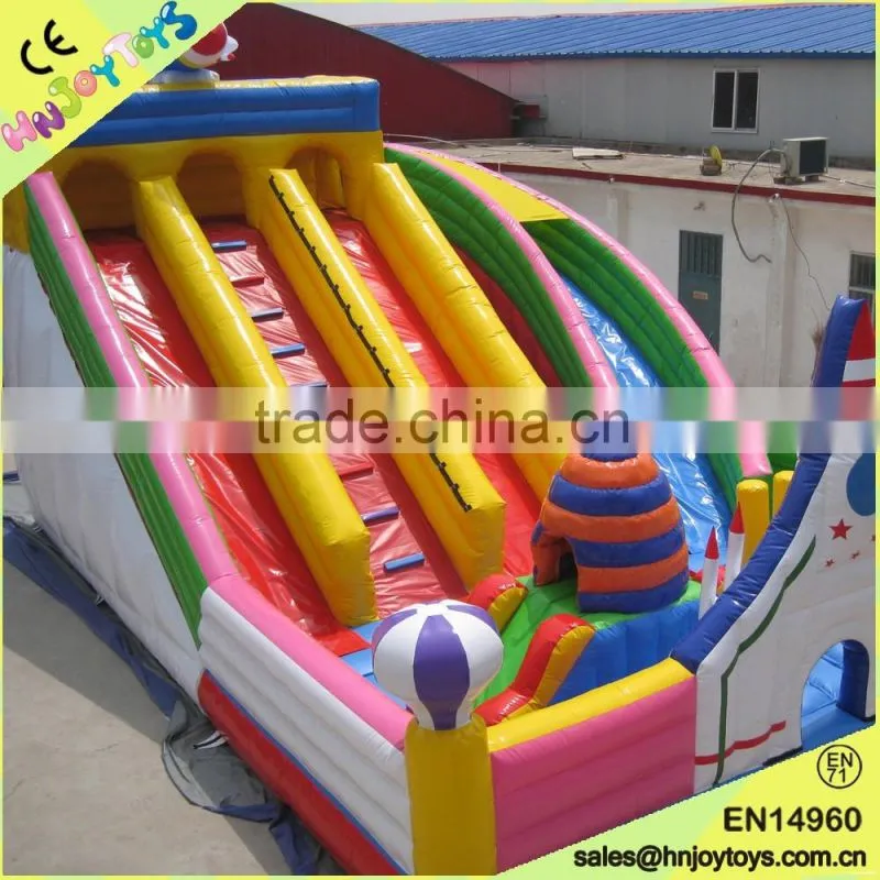 Kids inflatable stair slide toys,inflatable dry slide