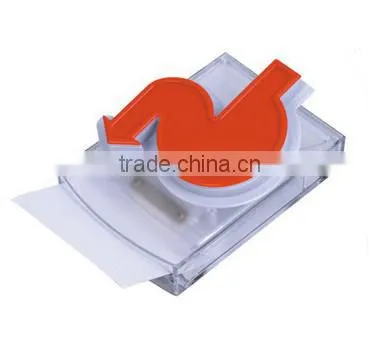 Stomach shaped legal pad holder