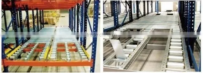 gravity racks with workbench for Box with Carton Flow