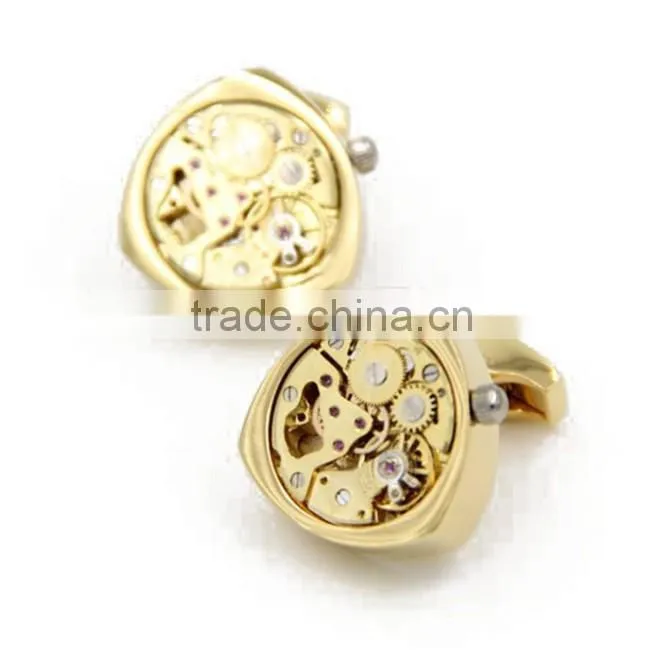 Various style triangular shape bulk watch cufflinks for men