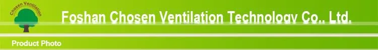 Professional stainless steel automatic shutter exhaust fan blades