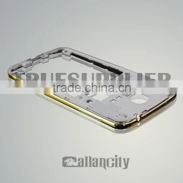 New design for Samsung gold middle plate for samsung s4 grand housing