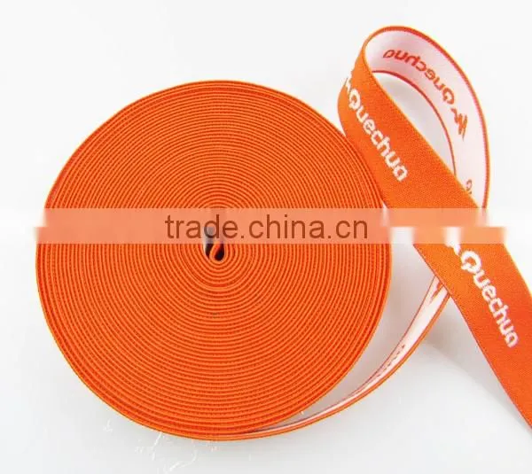 30mm jacquard elastic custom woven ribbon for apparel