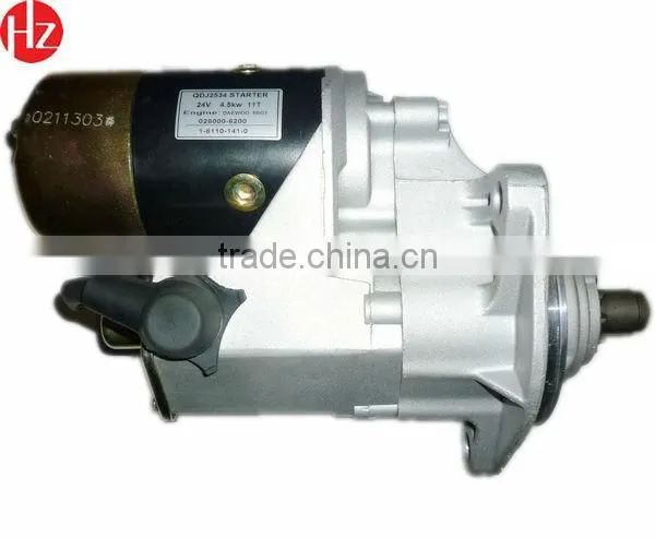 Daewoo forklift 6BG1 forklift starter