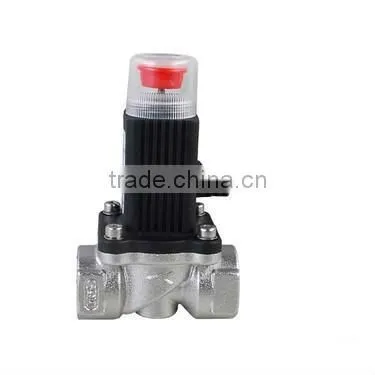 Gas leak detector valve