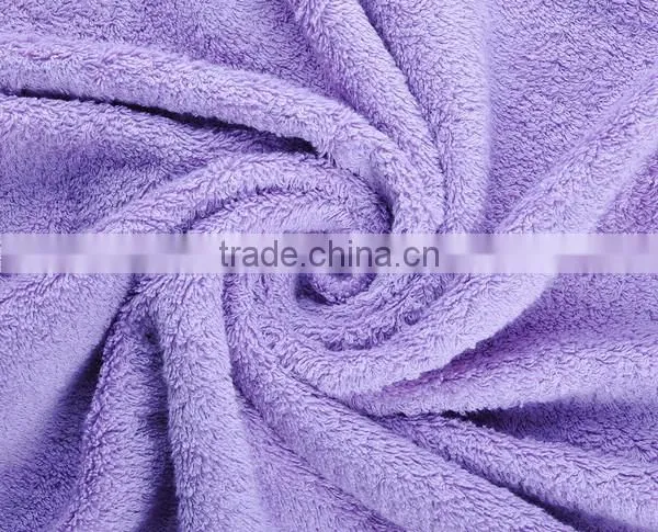 Eco dyed Terry solid color dyed 100% cotton bath towel