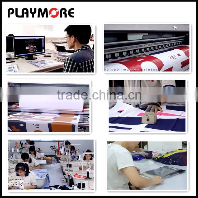 Sublimation custom gym fitness compression shirts for men