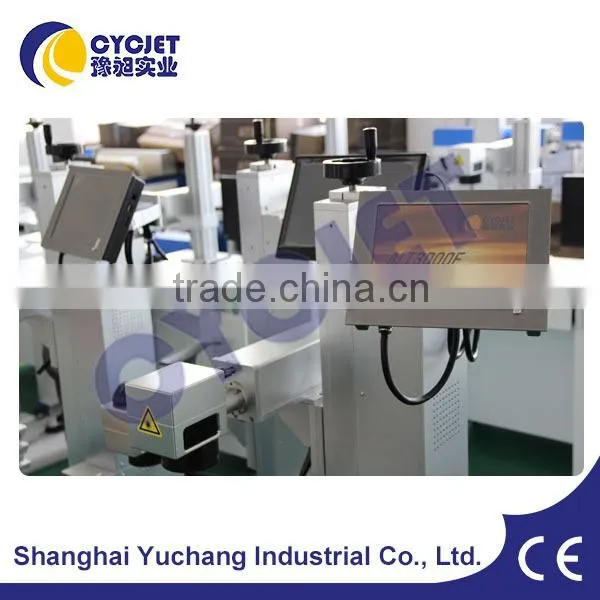 High Speed CO2 Device Laser Marking Machine For Drink Water Bottle