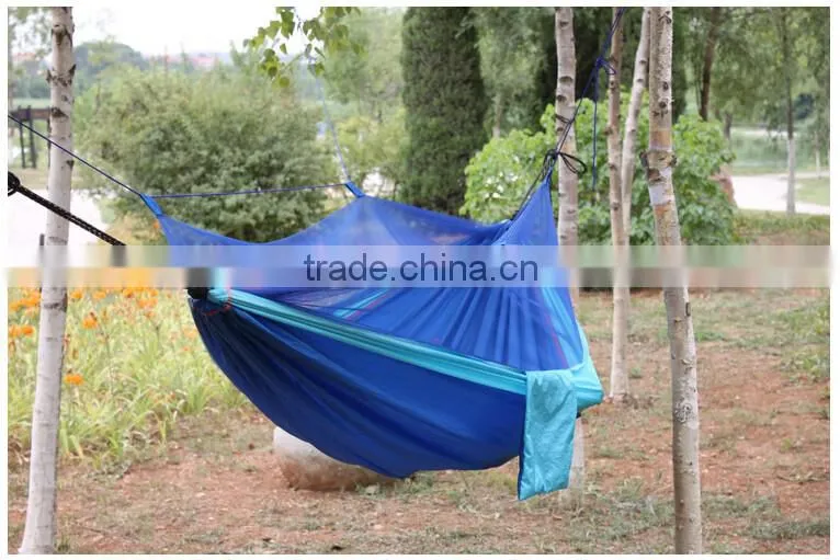 Wholesale Outdoor Portable Hammock Swing Bed with Mosquito Net