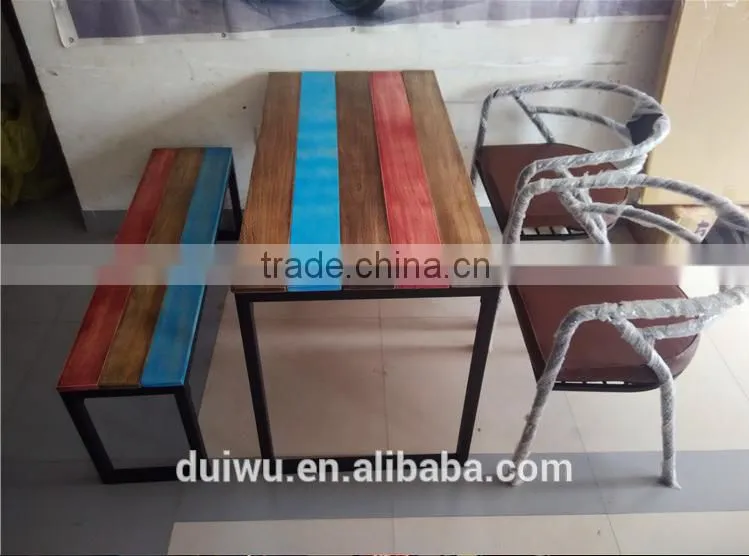 Wholesale high quality wood furniture chinese restaurant hot pot table