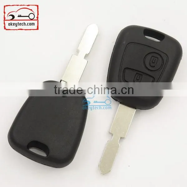 Okeytech car key peugeot 406 key cover with logo