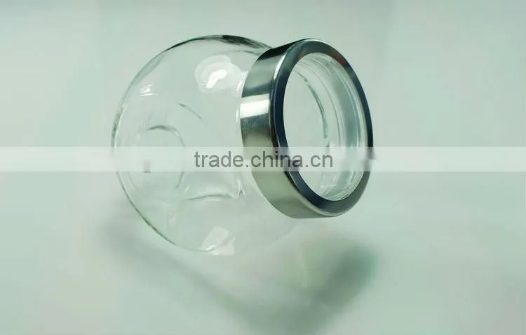 shaped glass food storage container 160ml