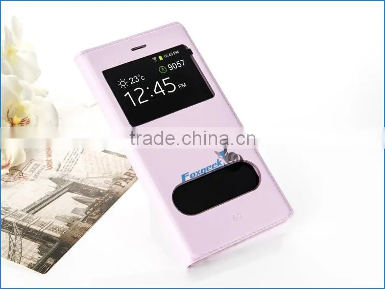 new arrival leather case for iphone6 plus durable PU leather waterproof cellphone case for iphone6 plus