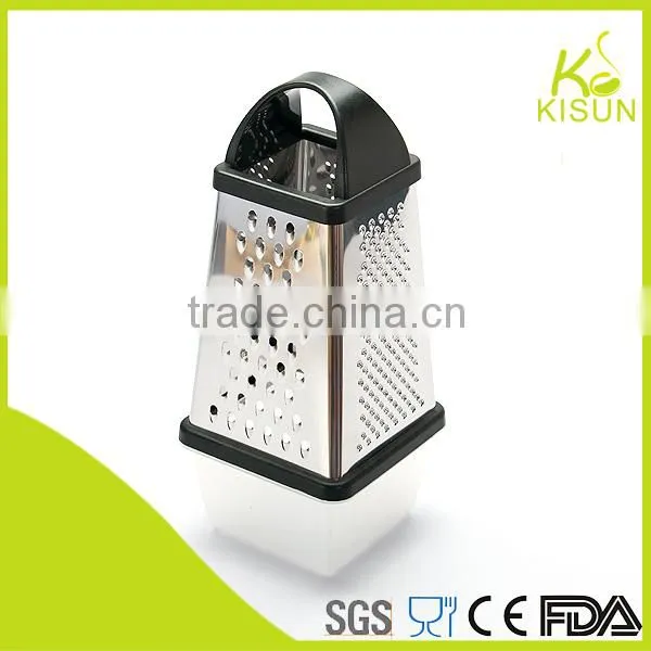 Best Quality Stainless steel Manual cheeses Zester Grater with measuring box