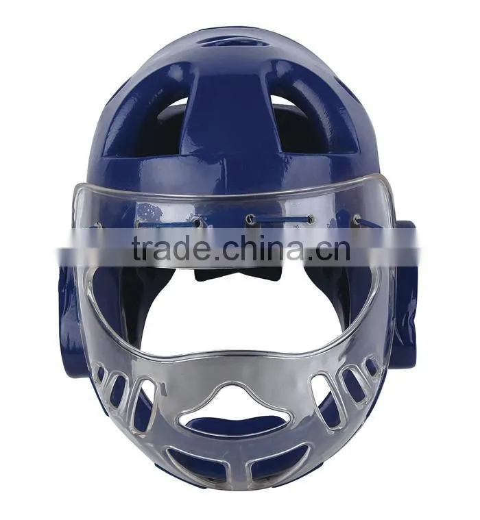 2016 new products top ten martial arts protector taekwondo head protector with face shield