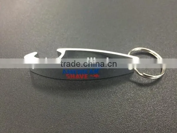 design your own souvenir metal beer bottle opener with keychain