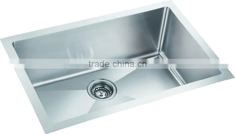 Stainless Steel Hand Made Kitchen Sink GR-2818SR