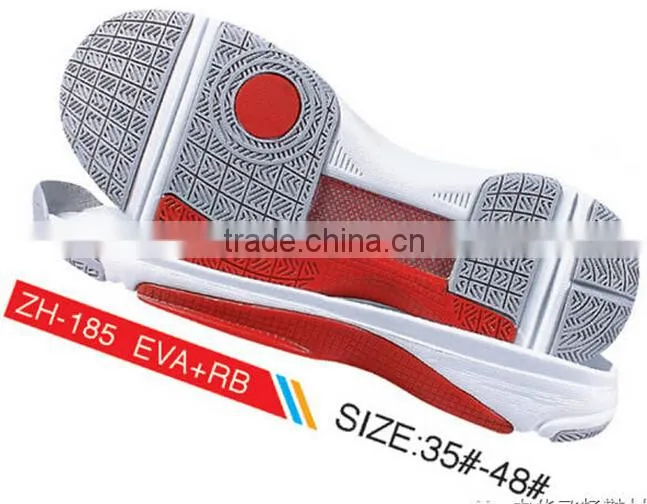 durable rubber material basketball shoes outsole