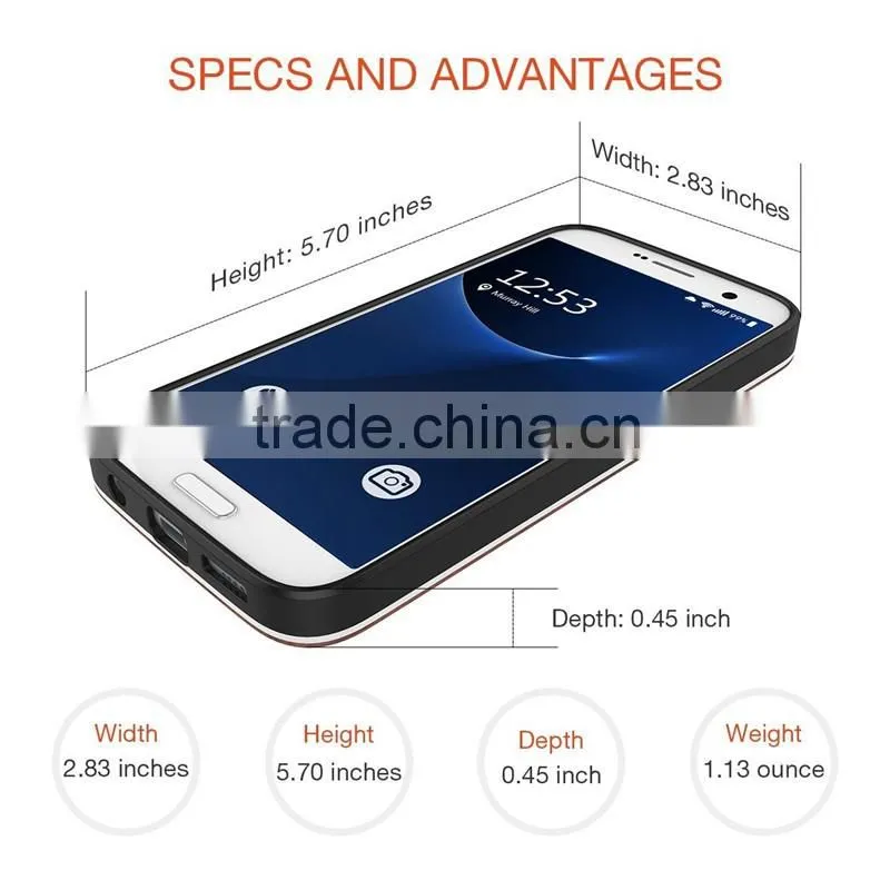 2016 Hot for Galaxy S7 Case Natural Wooden Back with Black PC Frame Protective Case for Samsung s7 for Galaxy s7