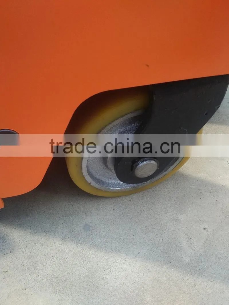 1.2T 4.5m passed CE AC battery powered standing new material handling full electric reach stacker for sale