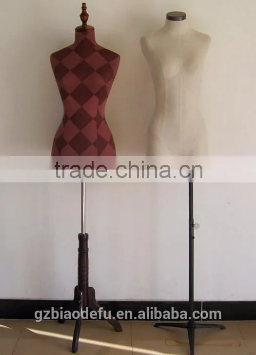 Customized Fiberglass Sexy Lady Mannequin Half Body Fashion Modeling