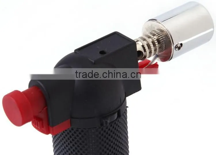 Portable Butane Gas Torch Lighters Blow Kitchen Chef Culinary Cooking Welding Jet Flame Burner Camping EK-016