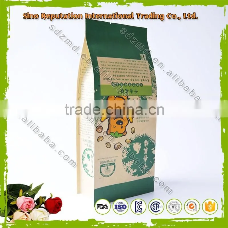Custom printed bitumen kraft paper bag
