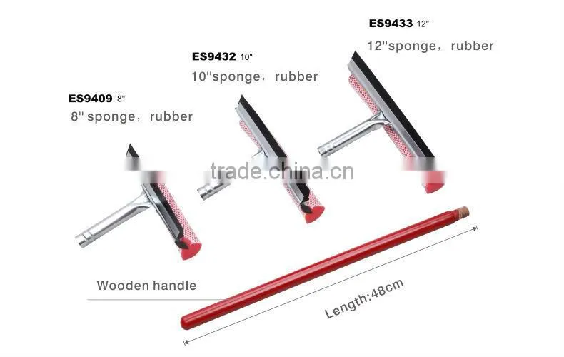 felt squeegee with wood handle