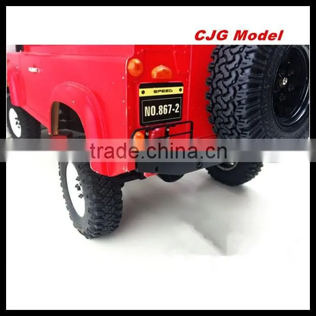 RC4WD G2 - land rover D90 metal tail light grille