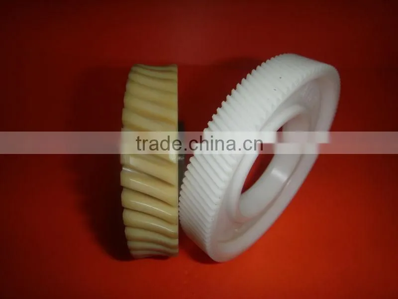 OEM plastic worm gear
