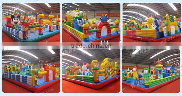 Amusement equipment trampoline inflatable