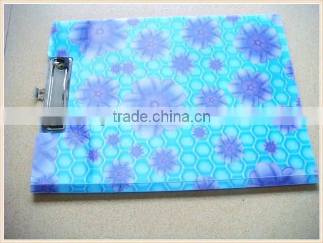 A4 size thick plastic file folder