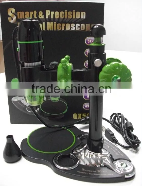 QX 500 3D Digital USB Microscope with Stand