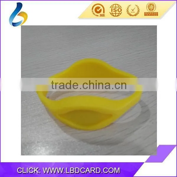 Hot Sale Printable MIFARE DESFire EV1 2K Silicone Wristbands