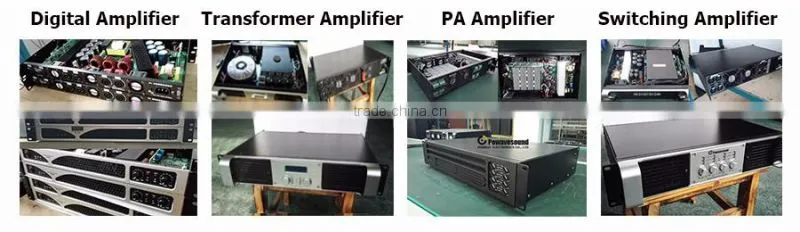 LCD series powavesound sound power amplifier professional sound system power amplifier