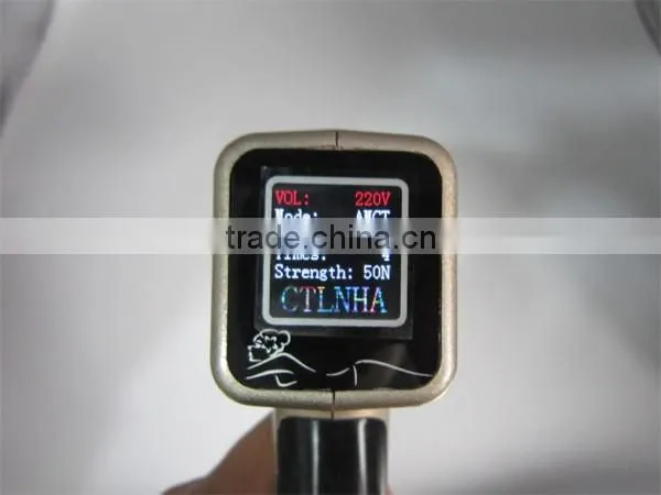 LCD screen display 9 massage heads chiropracter impulse gun BD-M009