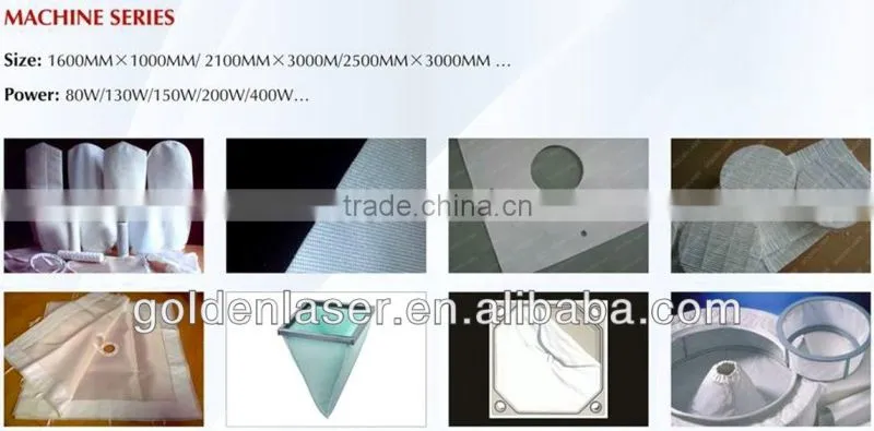 Filtration Cloth Laser Cutting Machine for Mesh Fabric